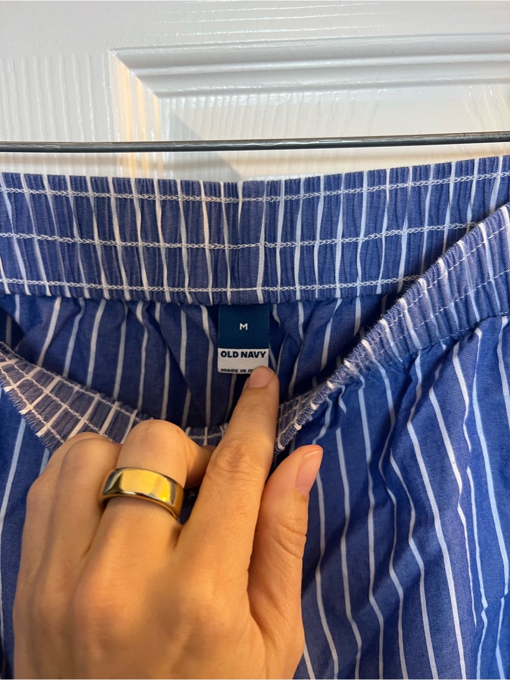 Old Navy Blue Striped Set - Picture 4 of 4